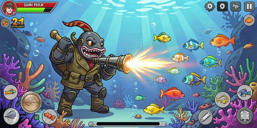 Fitur multiplayer yang memungkinkan bermain bersama teman.