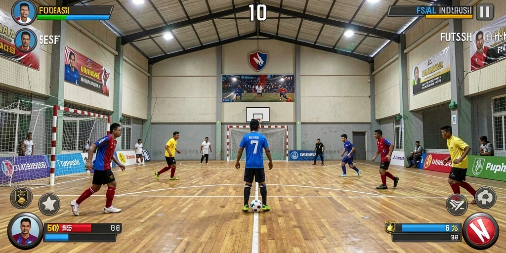 Tangkapan layar memperlihatkan misi yang menegangkan dalam D06.