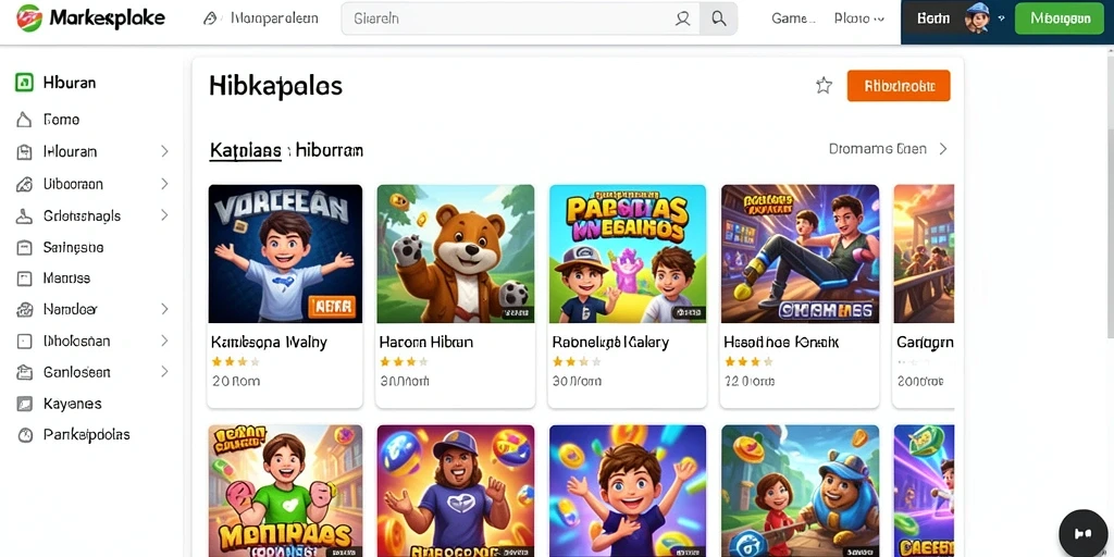 Tantangan seru di setiap level permainan.