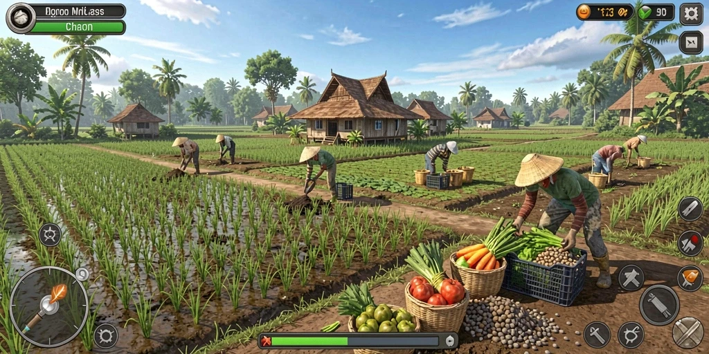 Screenshot dari gameplay seru di JAGOLEDAK.