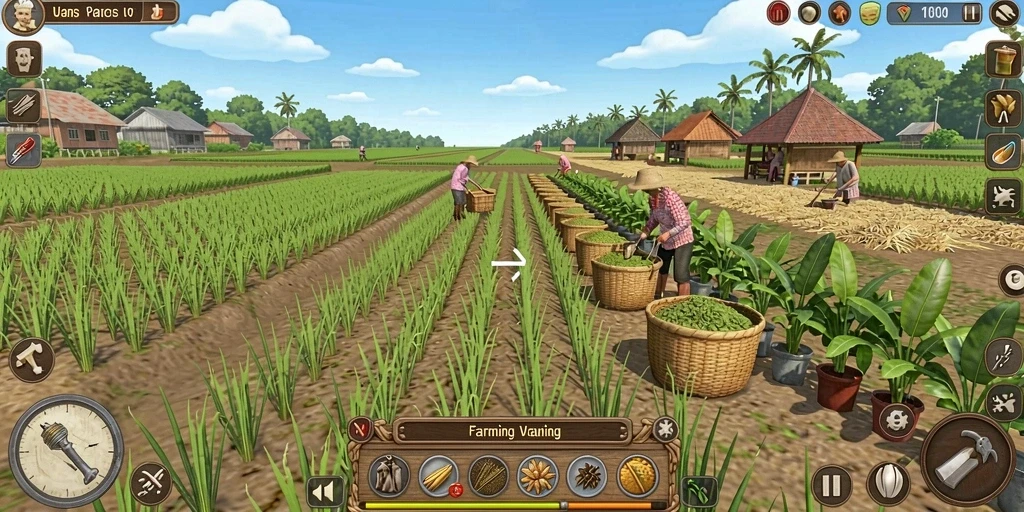 Karakter yang beragam dan senjata menarik.