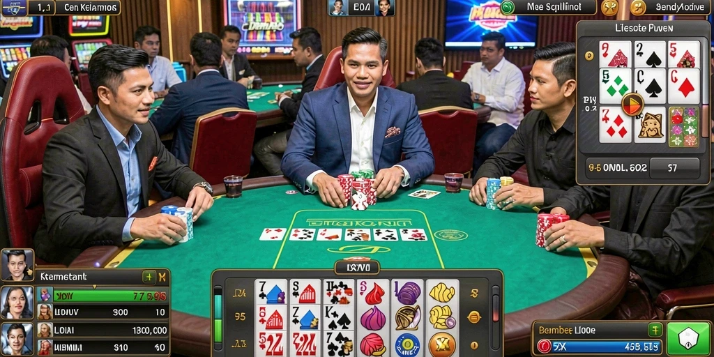 Fitur multiplayer OJA89 yang memungkinkan bermain bersama teman.