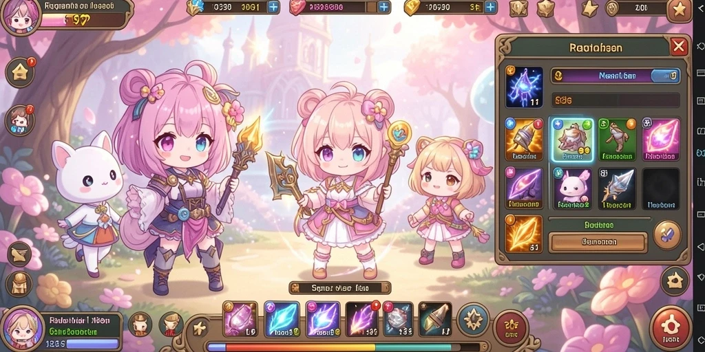 Level permainan yang semakin menantang dan seru.