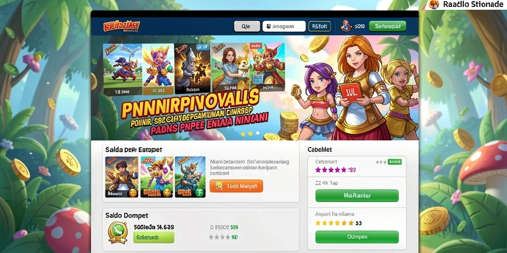 Fitur bonus harian yang menarik untuk pengguna.