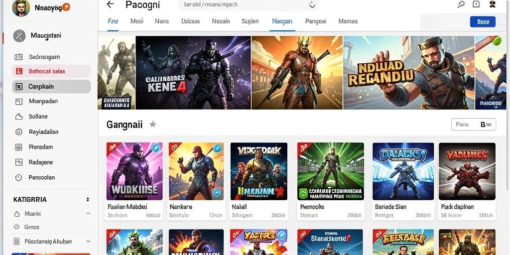 Fitur interaksi sosial yang menarik.